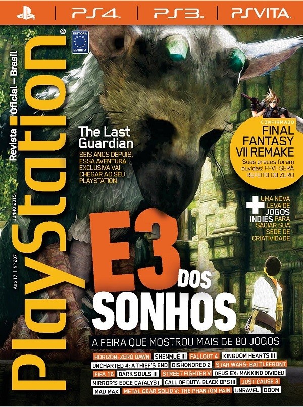 Playstation - Revista Oficial do Brasil Ed. 207 E3 2015